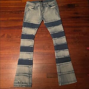 Cooper 9 Stack Block Denim Jeans